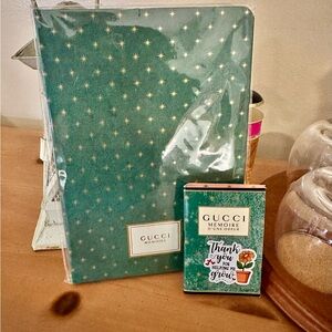 Gucci Memoire Green Star Notebook